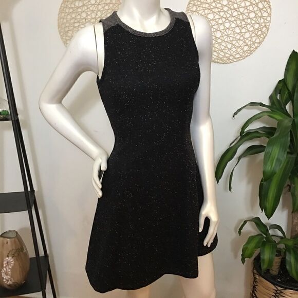 Old Navy Wool Like Thick Flare Dress - Picture 1 of 8